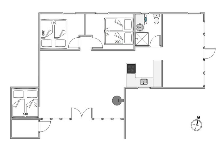 Sommerhus 20722 på Blomstervangen 62, Jegum Ferieland - Billede #13