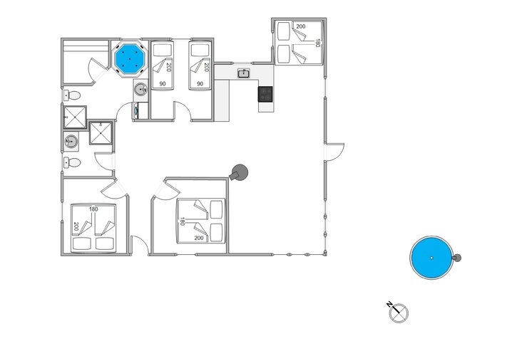 Ferienhaus 20727 in Blomstervangen 54, Jegum Ferieland - Bild #0