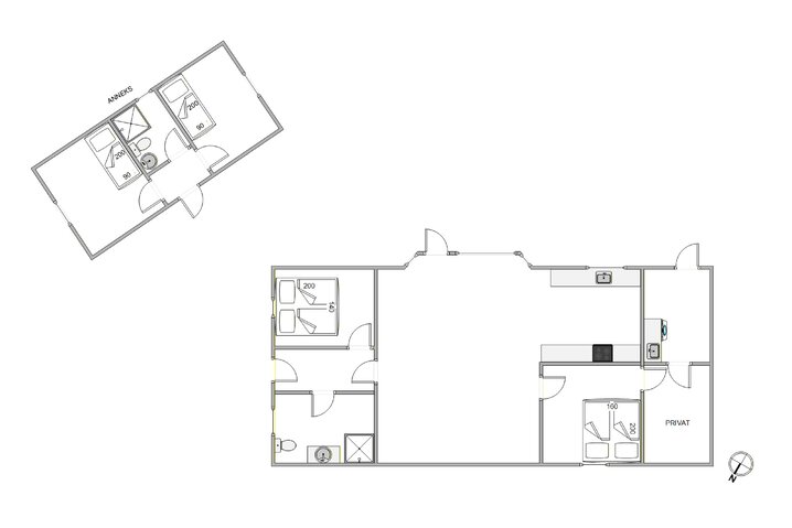 Ferienhaus 20731 in Blomstervangen 108, Jegum Ferieland - Bild #5