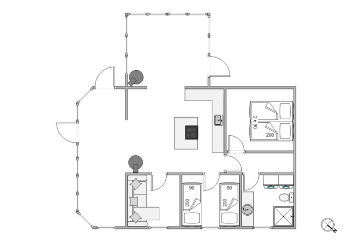 Ferienhaus 20903 in Nordskrænten 46, Jegum Ferieland - Bild #13