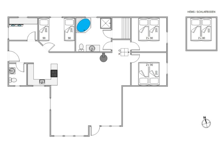 Ferienhaus 30004 in Anders Lyhnesvej 13, Houstrup - Bild #13