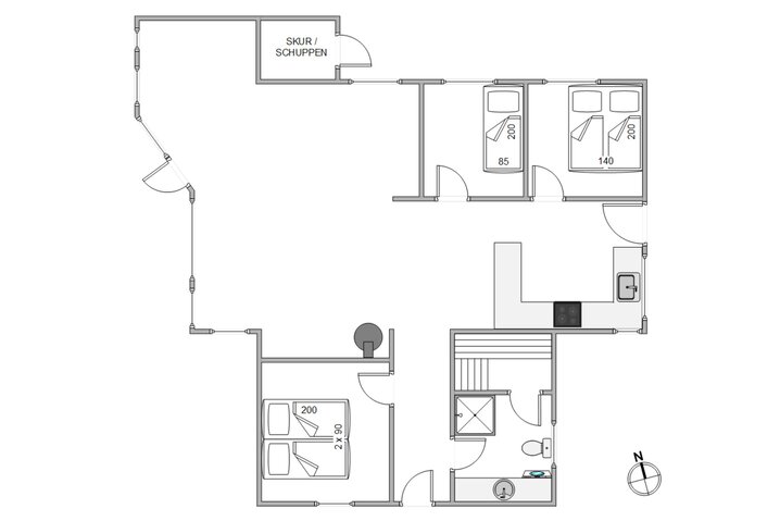 Sommerhus 30022 på Fyrrekrogen 6, Houstrup - Billede #13