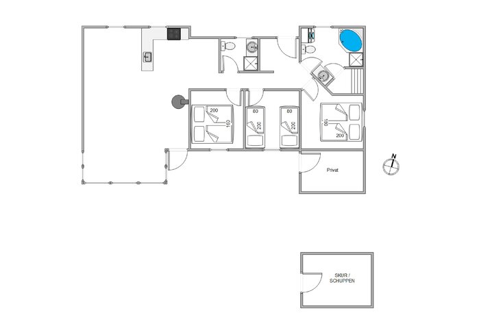 Ferienhaus 30029 in Hans Hansensvej 98, Houstrup - Bild #13