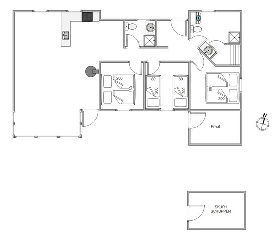 Holiday home 30029 at Hans Hansensvej 98, Houstrup - Picture #13