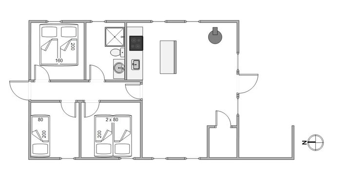 Ferienhaus 30036 in Anders Lyhnesvej 5, Houstrup - Bild #13