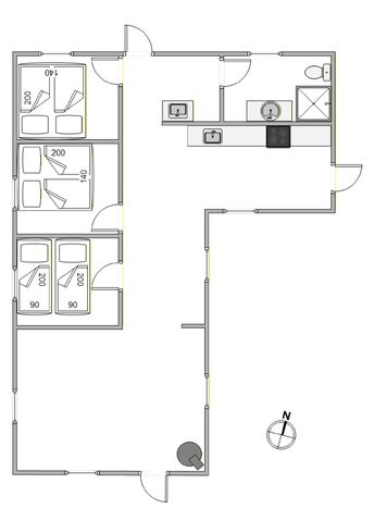 Ferienhaus 30049 in Jens Thomsensvej 2, Houstrup - Bild #13