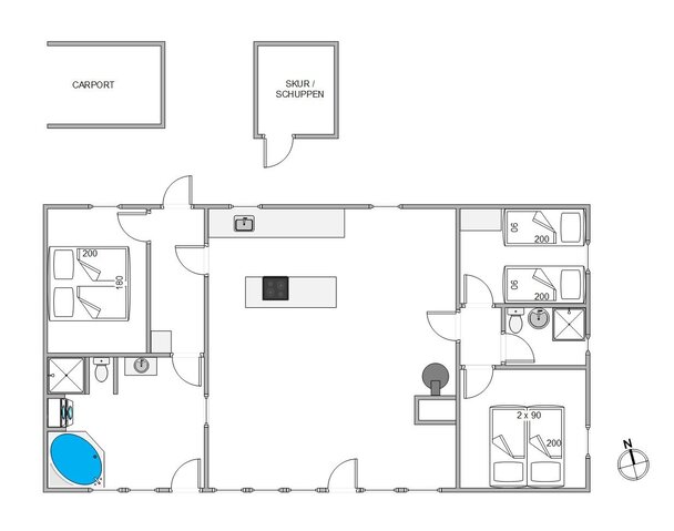 Ferienhaus 30064 in Ndr. Skovvej 13, Houstrup - Bild #13