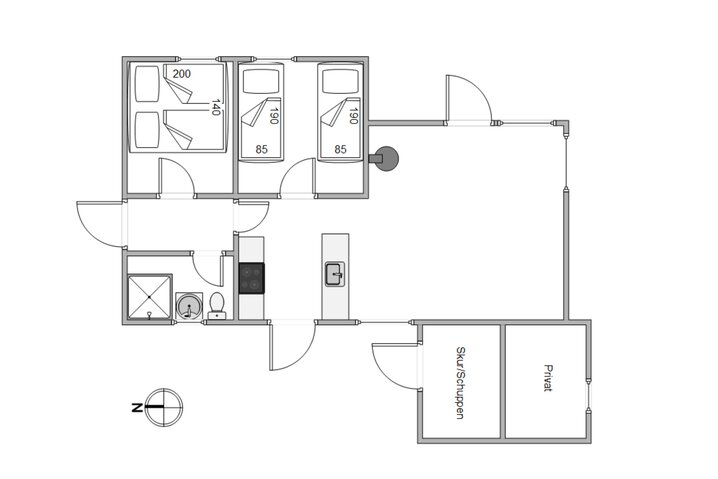 Ferienhaus 30070 in Sdr. Skovvej 28, Houstrup - Bild #13