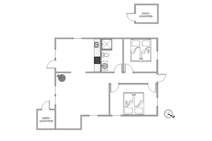 Ferienhaus 30077 in Hans Hansensvej 70, Houstrup - Bild #5