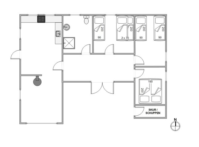 Ferienhaus 30097 in Marskvej 22, Nymindegab - Bild #13