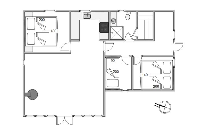 Ferienhaus 30098 in Anders Lyhnesvej 17, Houstrup - Bild #13