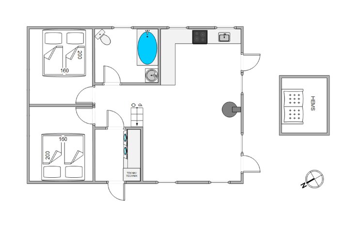 Ferienhaus 30101 in Skovvej 27, Houstrup - Bild #13