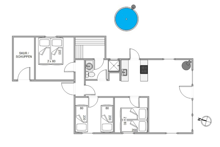 Ferienhaus 30113 in Ndr. Skovvej 1, Houstrup - Bild #13