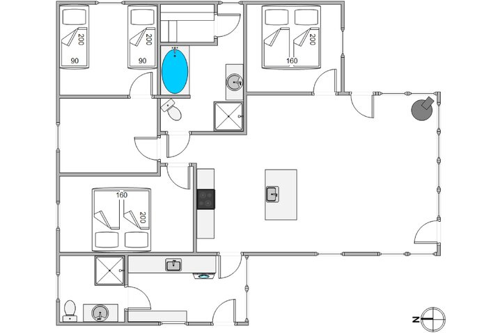 Ferienhaus 30114 in Anders Lyhnesvej 21, Houstrup - Bild #5