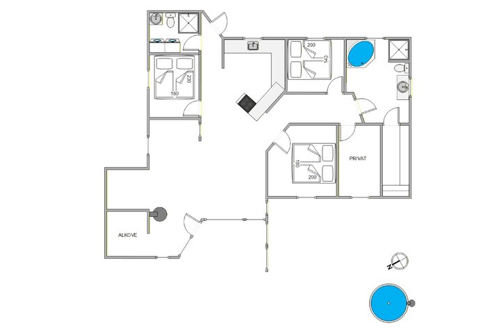 Sommerhus 30116 på Fyrrekrogen 21, Houstrup - Billede #5