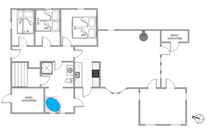 Sommerhus 30160 på Engvejen 35, Houstrup - Billede #5