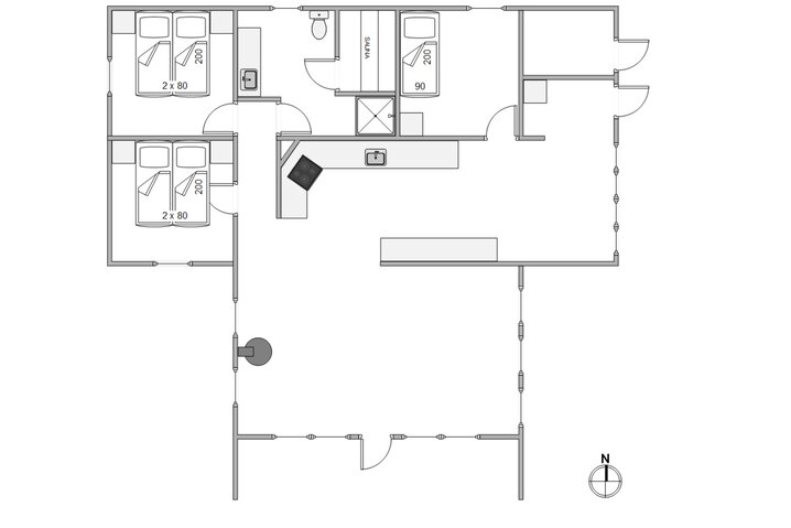 Ferienhaus 30171 in Hans Hansensvej 112, Houstrup - Bild #13