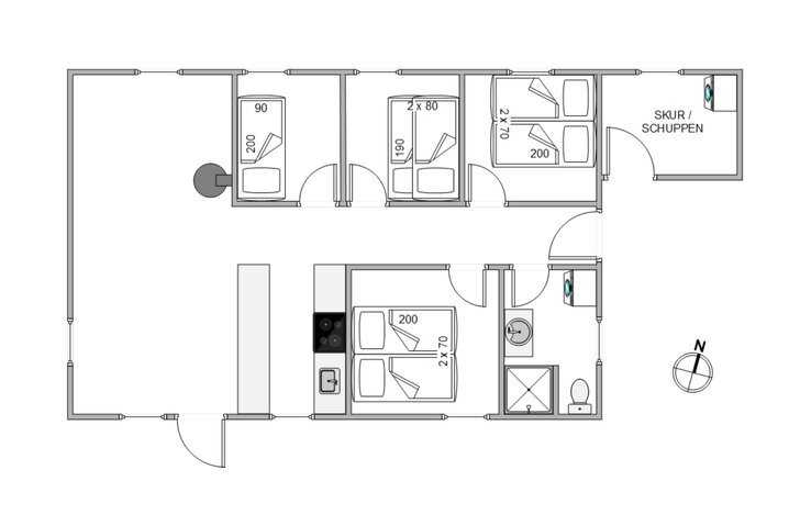 Ferienhaus 30207 in Hans Hansensvej 108, Houstrup - Bild #13