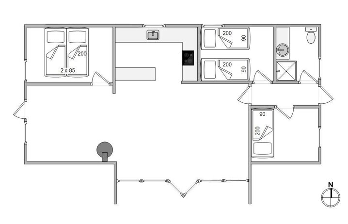 Ferienhaus 30210 in Hans Hansensvej 26, Houstrup - Bild #13