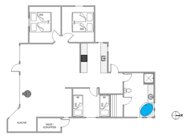 Ferienhaus 30218 in Kirkeflod 9, Houstrup - Bild #13