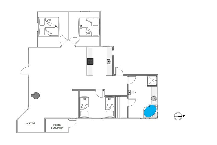 Ferienhaus 30218 in Kirkeflod 9, Houstrup - Bild #5