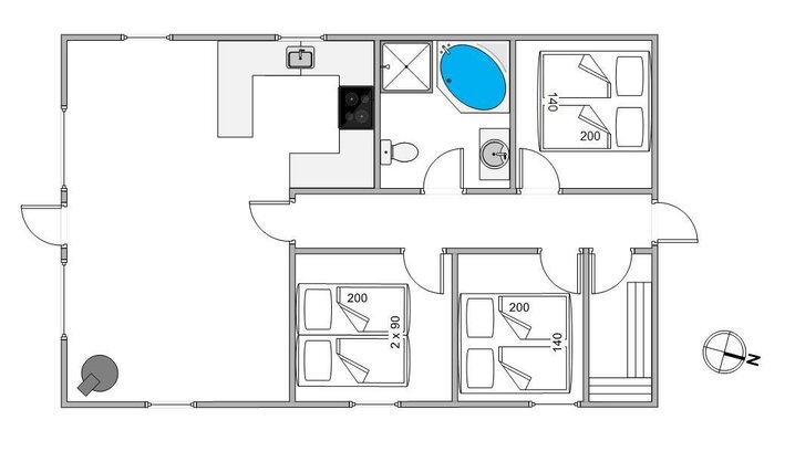 Ferienhaus 30231 in Jeppesvej 98, Houstrup - Bild #13