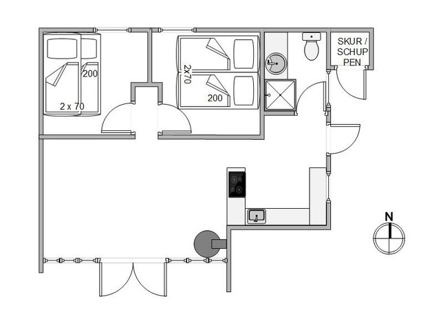 Ferienhaus 30243 in Kirkeflod 21, Houstrup - Bild #13