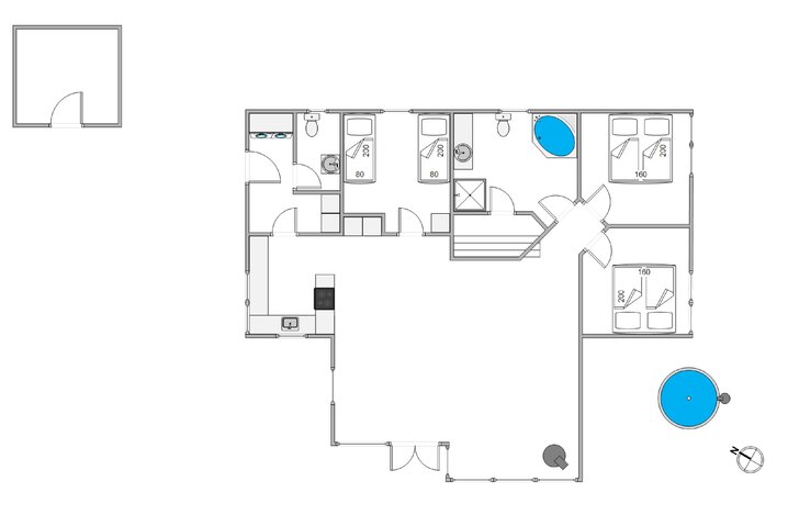Ferienhaus 30249 in Guldvangen 58, Houstrup - Bild #13