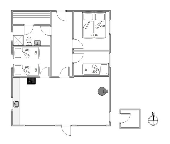 Ferienhaus 30272 in Hans Hansensvej 2, Houstrup - Bild #13