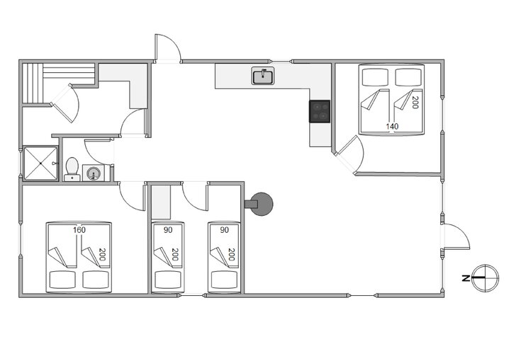 Ferienhaus 30279 in Hans Hansensvej 9, Houstrup - Bild #5