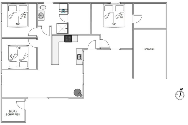 Ferienhaus 30293 in Kirkeflod 98, Houstrup - Bild #5