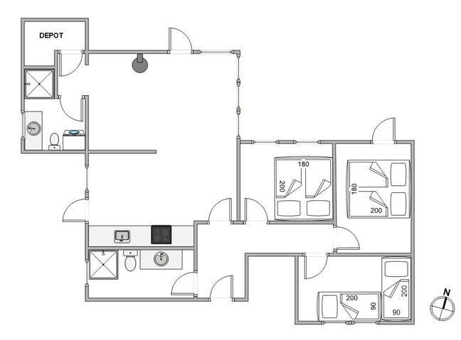 Ferienhaus 30312 in Pugeldal 3, Houstrup - Bild #13