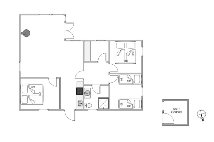 Ferienhaus 30330 in Hans Hansensvej 116, Houstrup - Bild #13