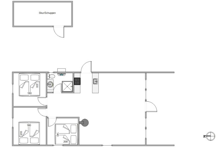Ferienhaus 30342 in Kirkeflod 93, Houstrup - Bild #5