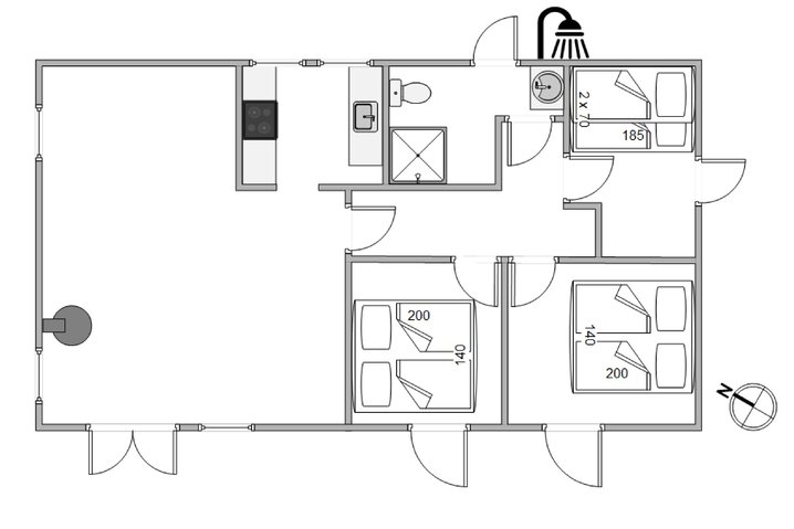 Ferienhaus 30351 in Engvejen 8, Houstrup - Bild #5