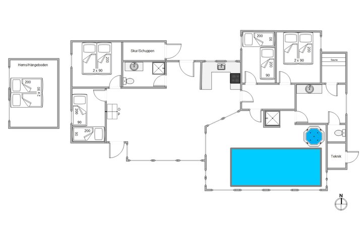 Ferienhaus 30380 in Guldvangen 8, Houstrup - Bild #13