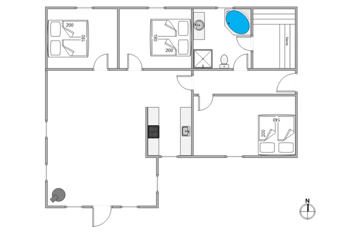 Ferienhaus 30388 in Søndervang 22, Houstrup - Bild #13