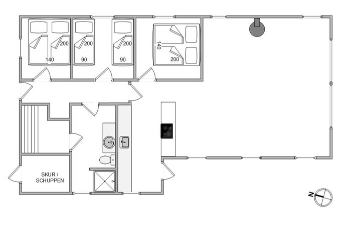 Ferienhaus 30401 in Peder Larsensvej 23, Houstrup - Bild #13