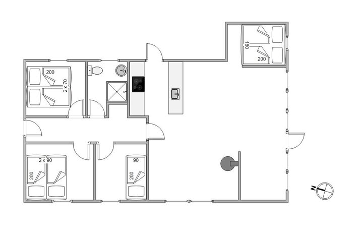 Ferienhaus 30403 in Kirkeflod 2, Houstrup - Bild #13