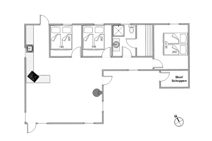 Ferienhaus 30417 in Højsvej 30, Houstrup - Bild #13