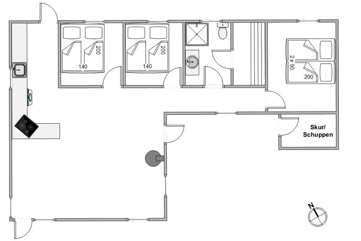 Ferienhaus 30417 in Højsvej 30, Houstrup - Bild #5