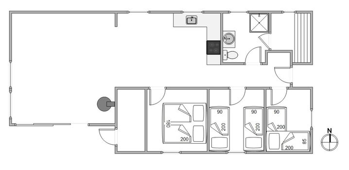 Ferienhaus 30463 in Kirkeflod 64, Houstrup - Bild #13