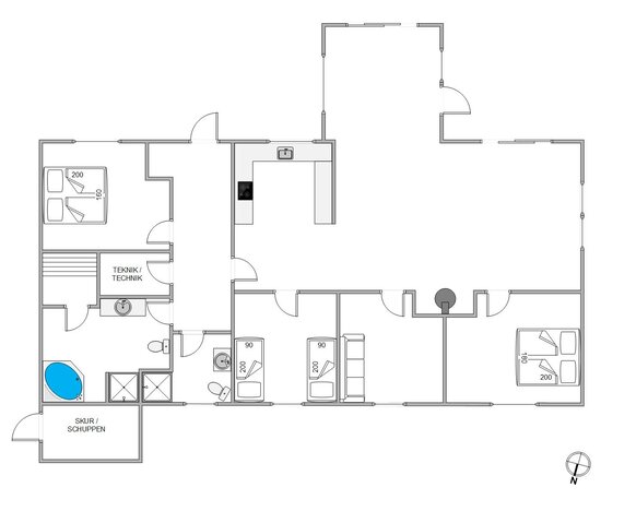 Ferienhaus 30472 in Kirkeflod 72, Houstrup - Bild #13