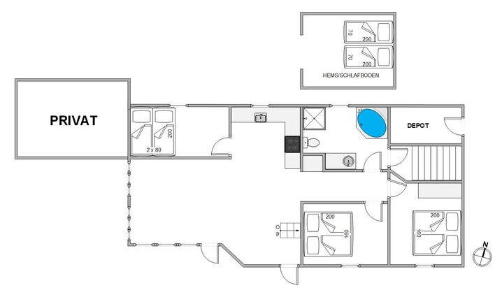 Sommerhus 30478 på Guldvangen 56, Houstrup - Billede #5