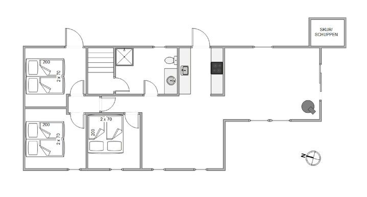 Ferienhaus 30487 in Kirkeflod 76, Houstrup - Bild #13