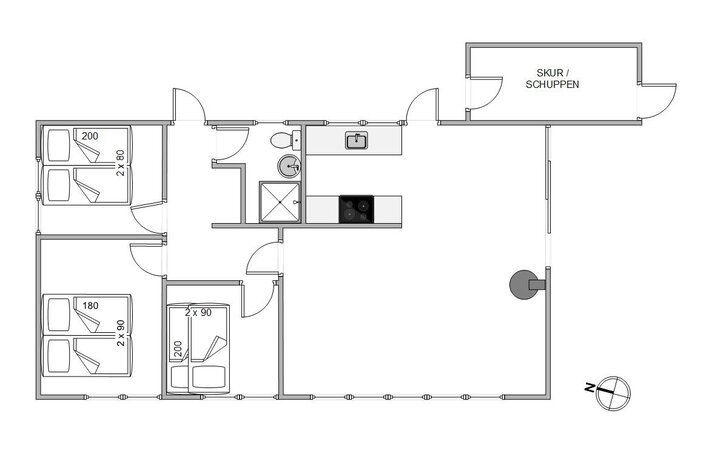 Ferienhaus 30488 in Peder Larsensvej 9, Houstrup - Bild #13