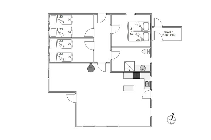 Sommerhus 30500 på Vestervang 3, Houstrup - Billede #5
