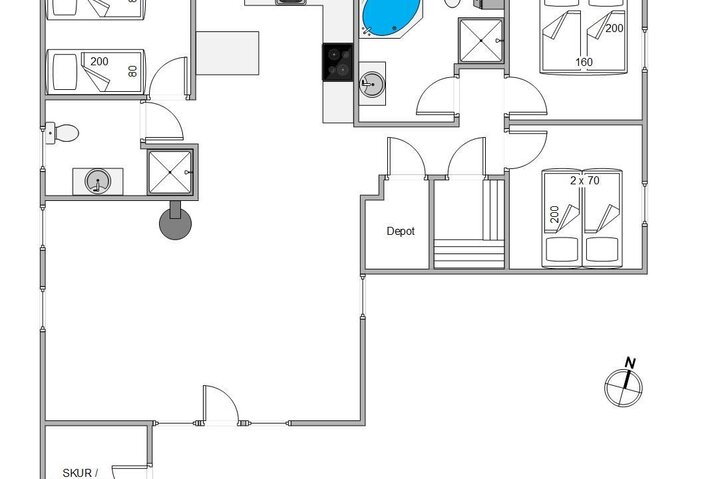 Ferienhaus 30503 in Søndervang 47, Houstrup - Bild #9