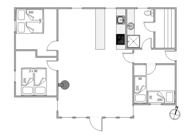 Ferienhaus 30539 in Søndervang 53, Houstrup - Bild #13