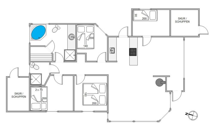 Ferienhaus 30542 in Hedevang 40, Houstrup - Bild #13